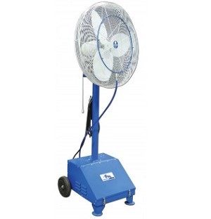 Schaefer VersaFog VF24 Mobile Oscillating HP Misting Fan 