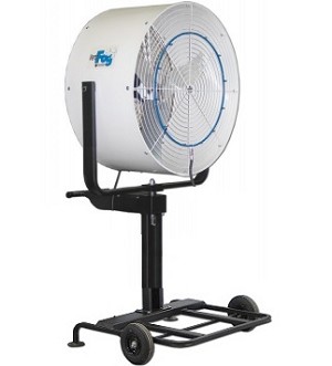 Schaefer VersaFog VF36-SAT Mobile Oscillating HP Satellite Misting Fan 