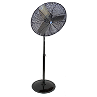 Schaefer TW20B-PRB 20" Oscillating OSHA Pedestal Fan 