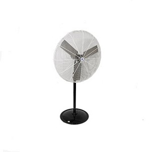 Schaefer 36PFR 36" White Fan with Pedestal Stand 